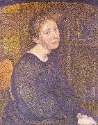 Lemmen, Georges Portrait of Mme. Lemmen France oil painting artist